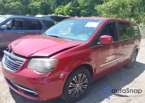 2014 Chrysler Town & Country S from USA, damaged, VIN 2C4RC1HG3ER239934